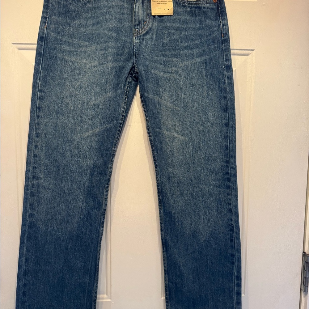 Levi's Classic Light Blue Straight Jeans for Kids